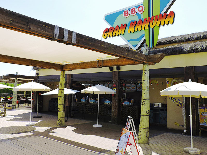 BBQ Gran Kahuna Restaurants Parque Warner Beach Madrid main